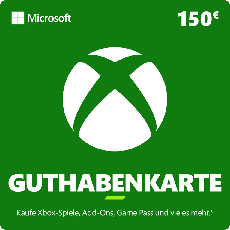 Xbox - € 150 Guthaben