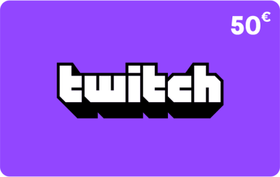 Twitch Guthaben € 50