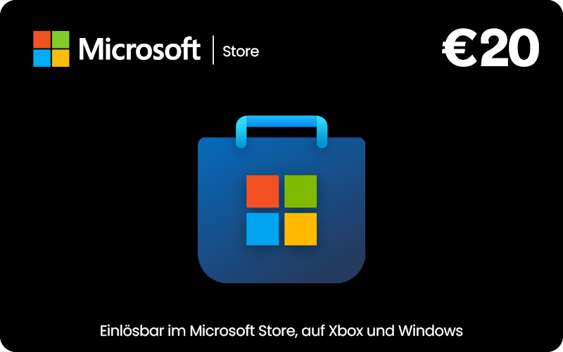 Microsoft - € 20 Guthaben