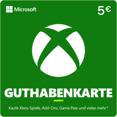 Xbox - € 5 Guthaben