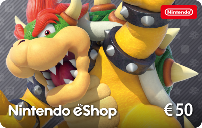 Nintendo eShop – € 50 Guthaben
