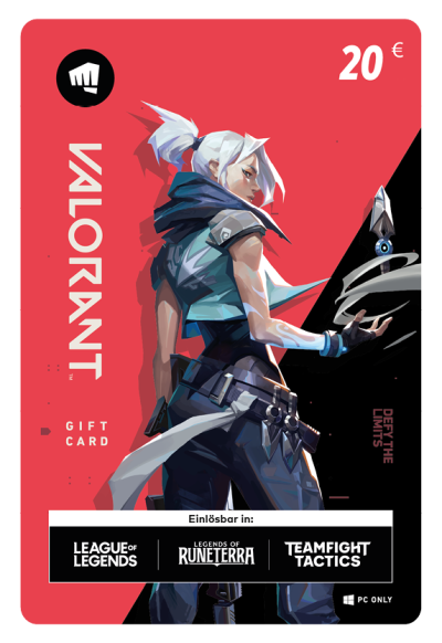 Valorant Points - € 20 Karte