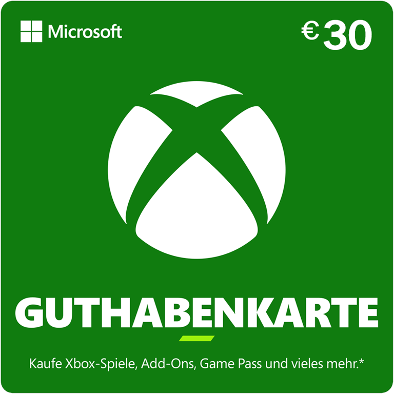 Xbox -  € 30 Guthaben