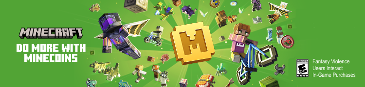 Minecraft oder Minecoins online kaufen und sofort erhalten