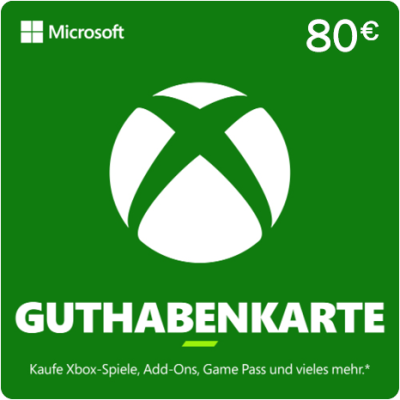 Xbox -  € 80 Guthaben