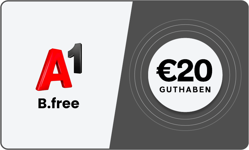 A1 B.free - € 20 Guthaben