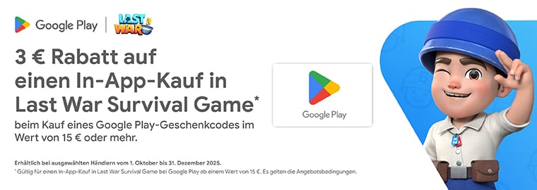 Google Play Store Guthabenkarte Online kaufen