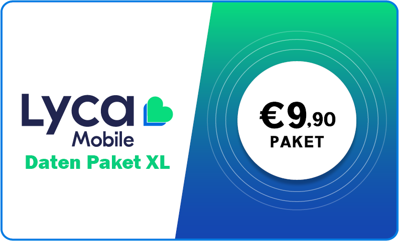 Lycamobile Daten XL