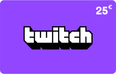 Twitch Guthaben € 25