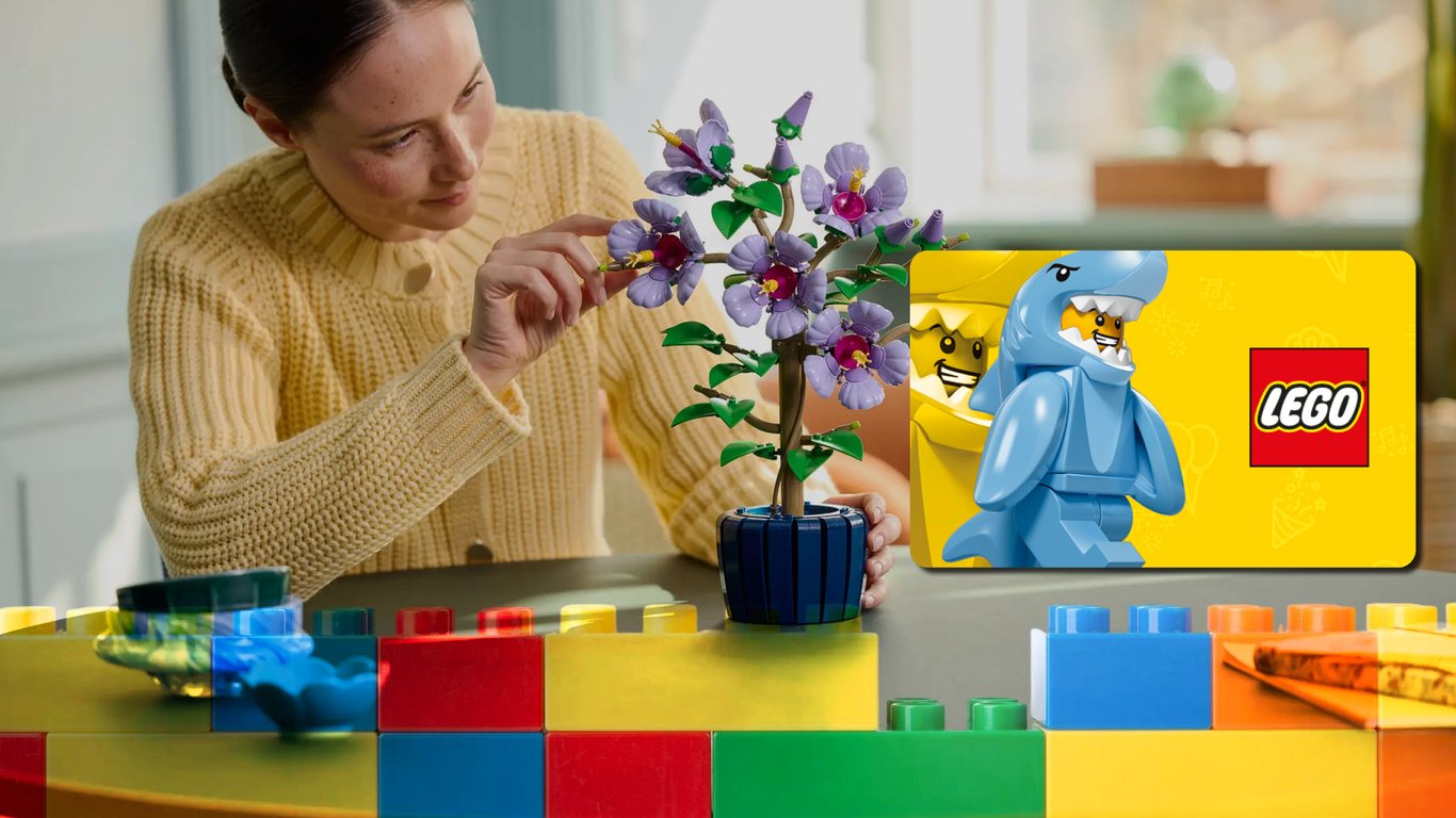 Die LEGO Geschenkkarte passt zu jedem Budget!