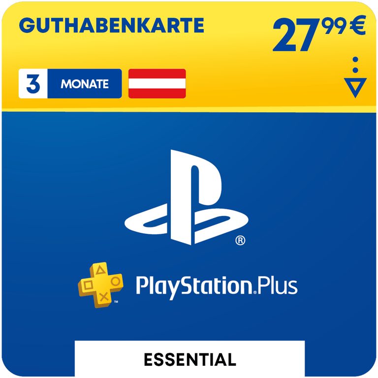 PlayStation Plus Essential 3 Monate
