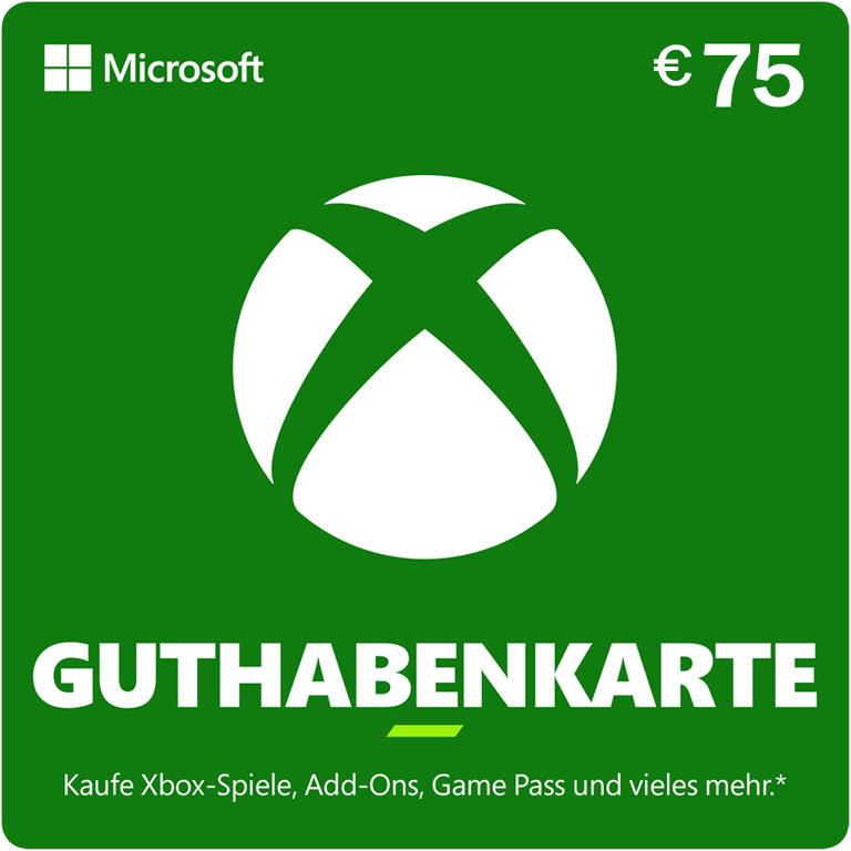 Xbox -  € 75 Guthaben