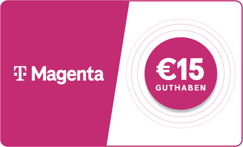 Magenta - € 15 Guthaben