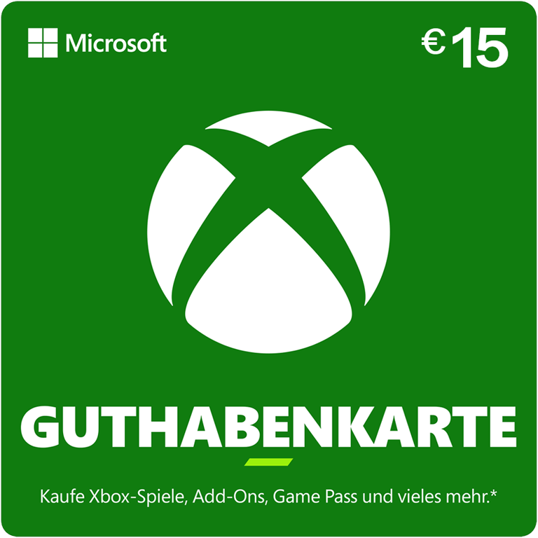 Xbox -  € 15 Guthaben