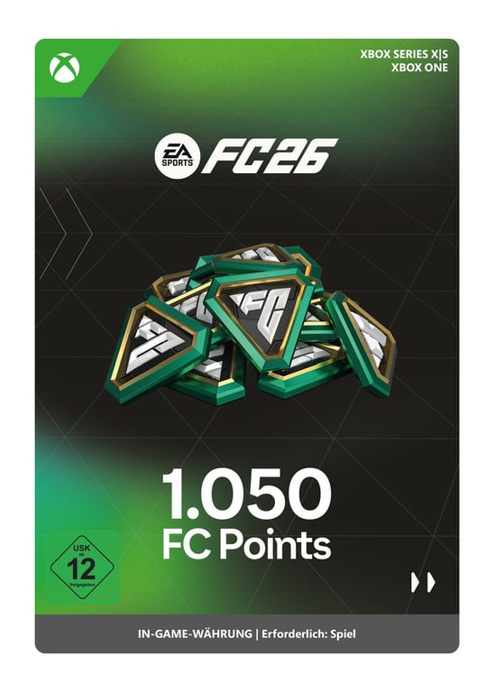 1.050 EA FC 26 Points (Xbox)