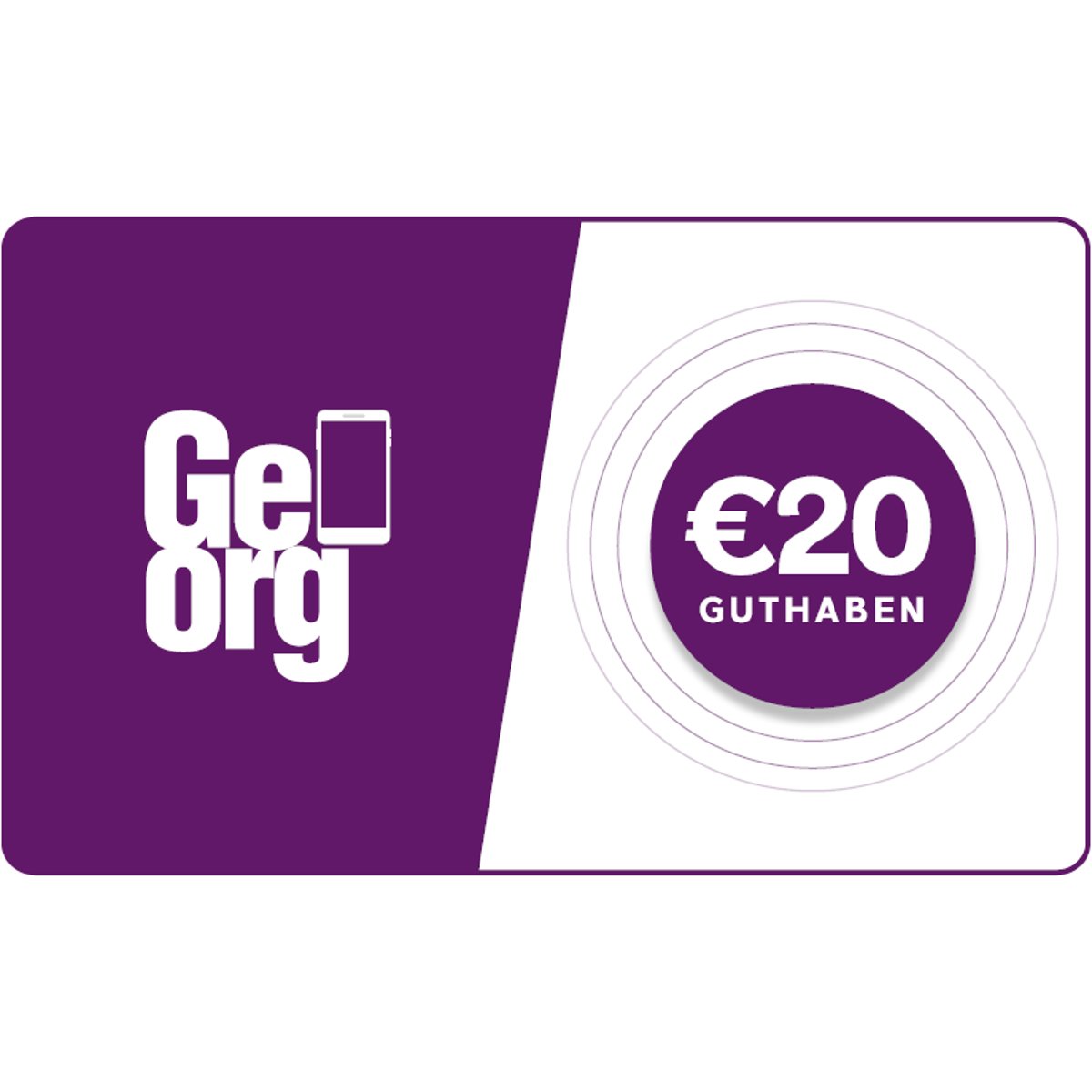 Georg € 10 Guthaben aufladen? Sofort geliefert