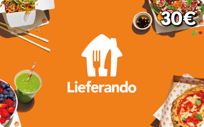 Lieferando Geschenkkarte € 30