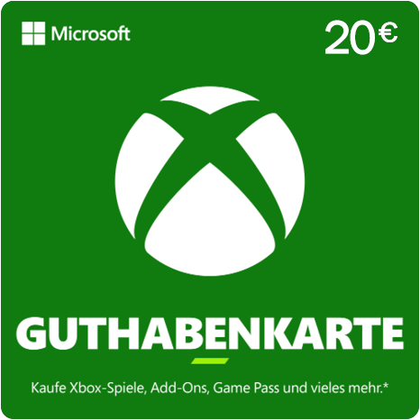 Xbox - € 20 Guthaben