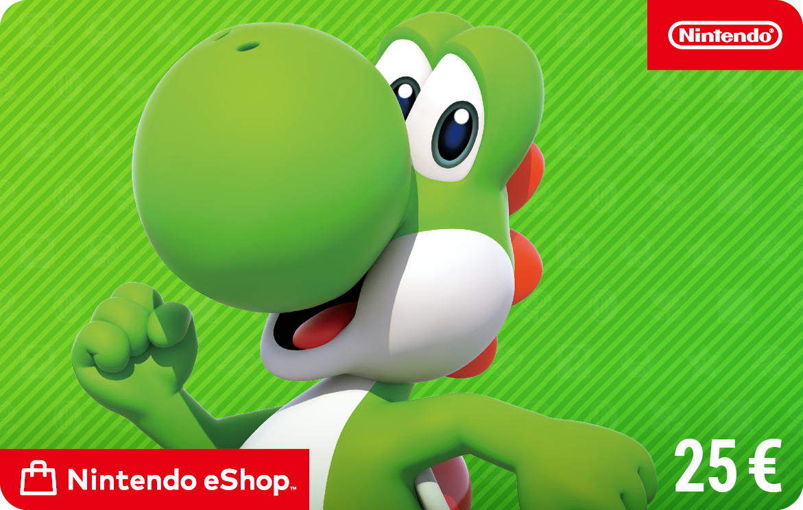 Nintendo eShop – € 25  Guthaben