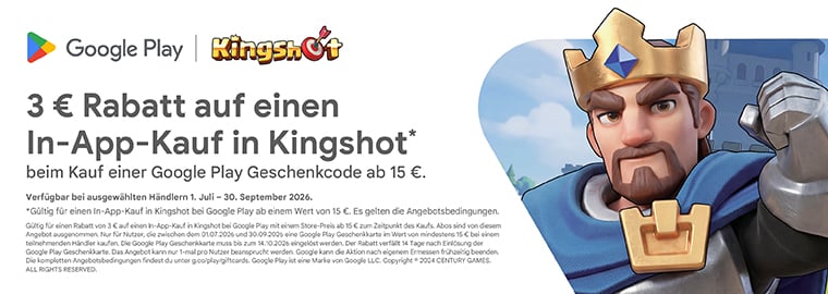 Google Play Store Guthabenkarte Online kaufen