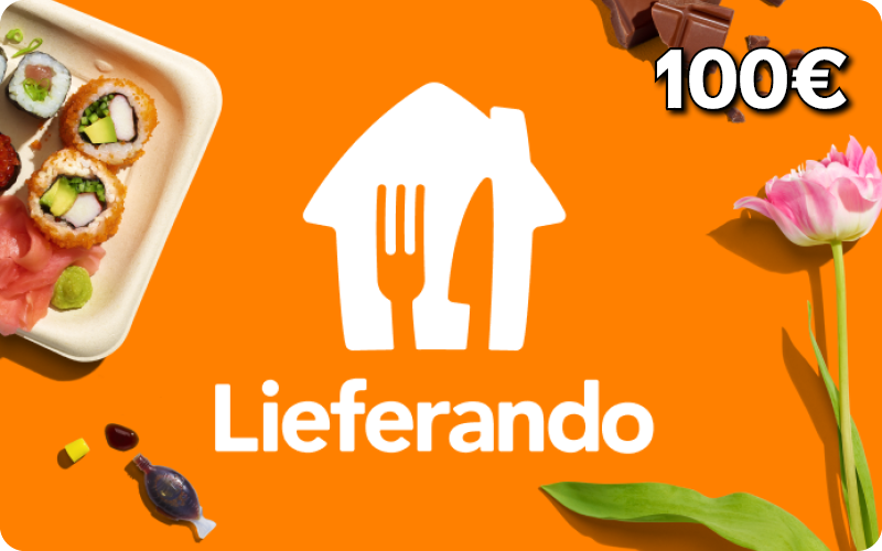 Lieferando Geschenkkarte € 100